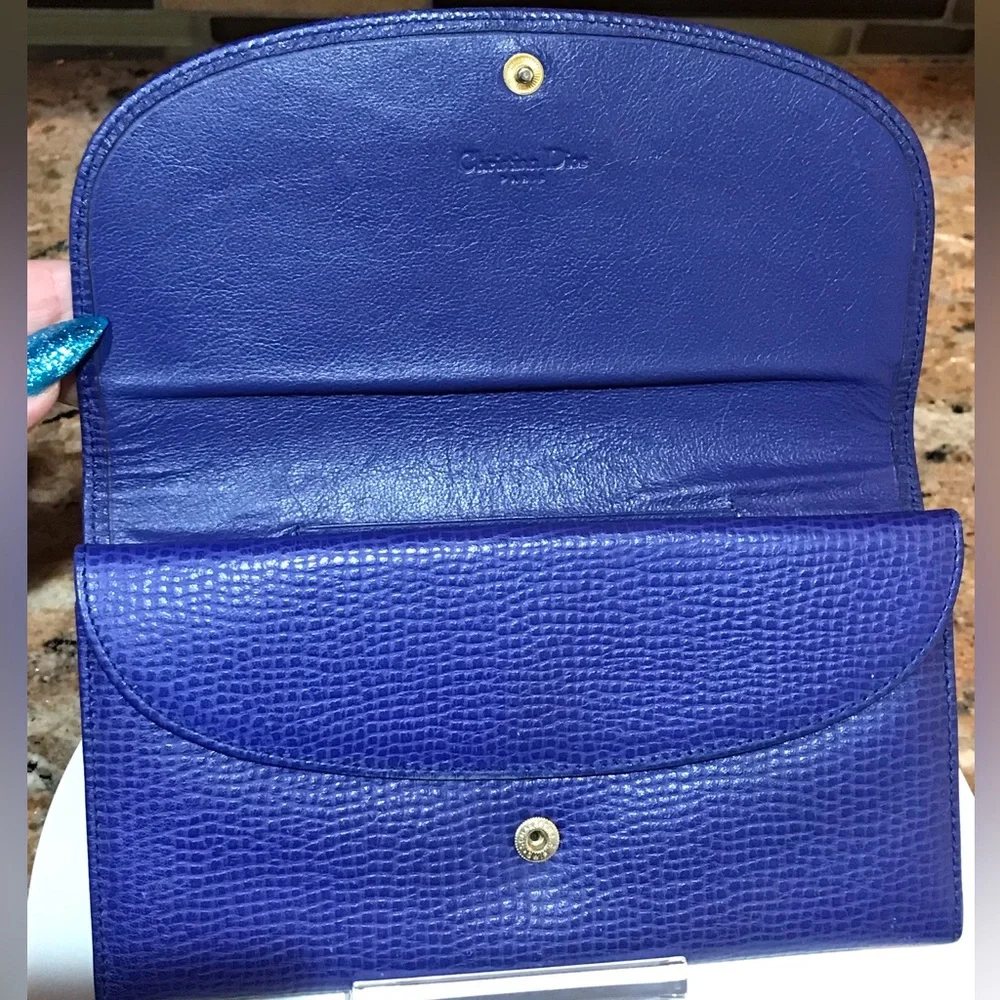 Christian Dior Signature Vintage Leather Wallet 😍🔥